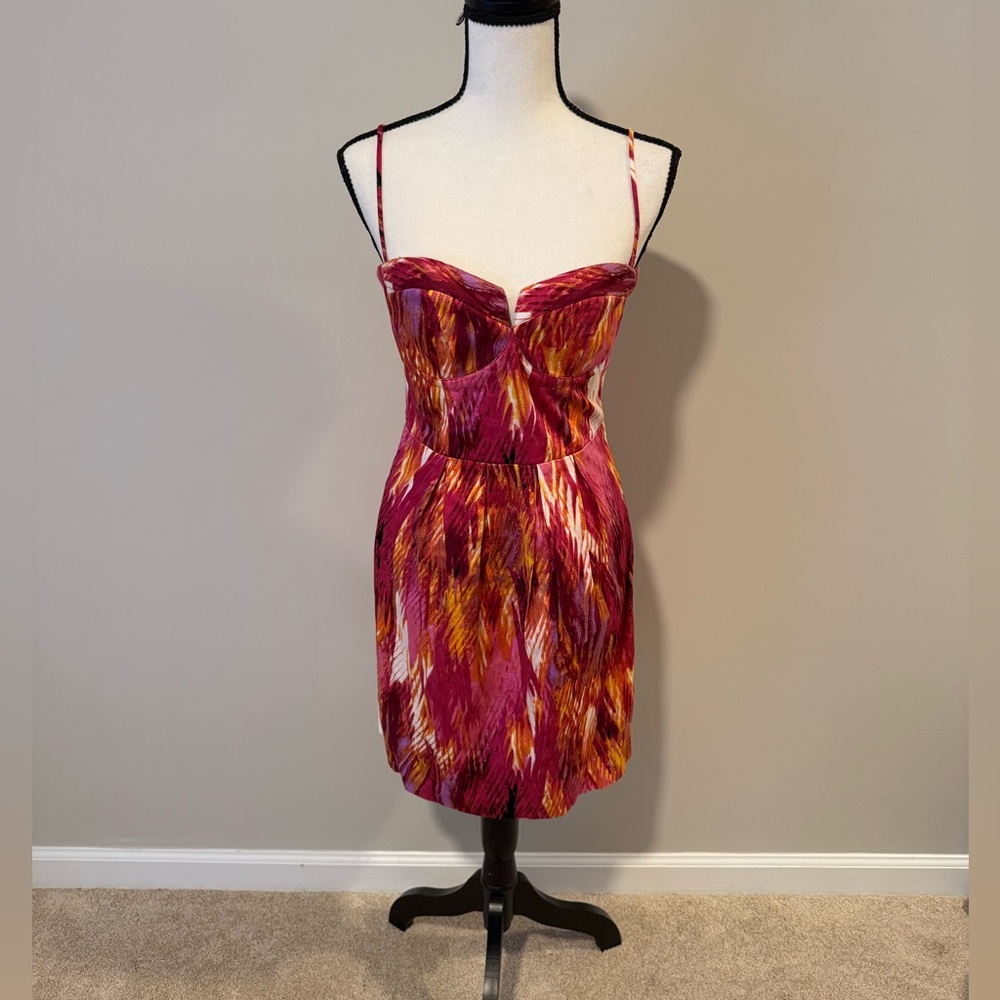 Bisou Bisou Gorgeous multi color Dress